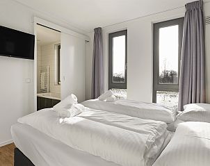 Badkamer met ligbad in Sallandse Heuvelrug vakantiehuis, Hoge Hexel.