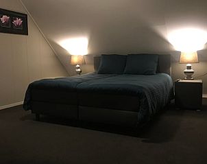 Knusse zolderkamer in Vakantiehuisje in Lattrop, voor een goede nachtrust in Twente, Overijssel.