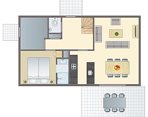 Unterkunft 5302139 - Bungalow Salland - Twenhaarsveld | 6-persoons bungalow | 6CE1