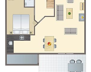 Unterkunft 5302141 - Bungalow Salland - Twenhaarsveld | 4-persoons kinderbungalow | 4LK