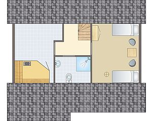 Unterkunft 5302141 - Bungalow Salland - Twenhaarsveld | 4-persoons kinderbungalow | 4LK