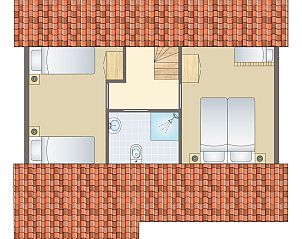 Unterkunft 5302143 - Bungalow Salland - Twenhaarsveld | 6-persoons hondenbungalow | 6CD