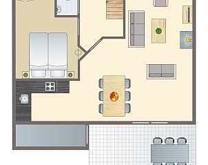 Unterkunft 5302153 - Bungalow Salland - Twenhaarsveld | 6-persoons bungalow | 6B2