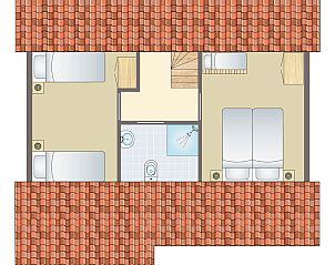 Unterkunft 5302155 - Bungalow Salland - Twenhaarsveld | 6-persoons bungalow | 6C2