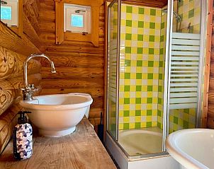 Unterkunft 5302170 - Ferienhaus Salland - Vakantiehuis Outdoors Holten - Family Lodge met bad & hottub