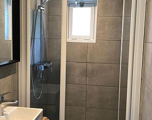 Dusche im Ferienhaus in Holten, Entspannung in der grnen Umgebung von Salland, Overijssel.