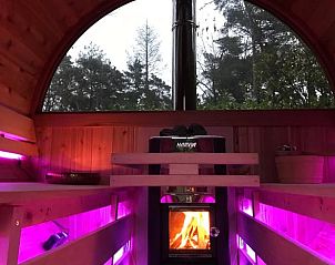 Geniet van de sauna in het Vakantiehuisje in Holten, gelegen in de prachtige natuur van Salland, Overijssel.