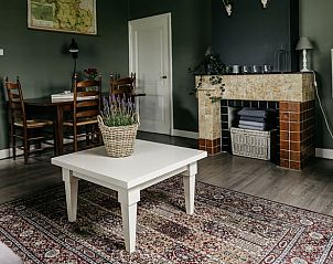 Gezellige woonkamer in Vakantiehuisje in Olst, vakantiehuis in Salland, Overijssel.