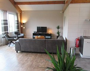 Open woonkamer en keuken in Vakantiehuis in Olst, ideaal voor familie, Salland, Overijssel.