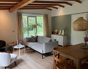 Gezellige woonkamer in Huisje in Hellendoorn, vakantieverblijf in Salland, Overijssel.