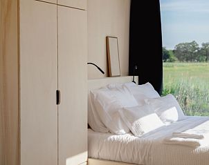 Comfortabele slaapkamer in Vakantiehuis in Wesepe, omringd door Sallandse natuur