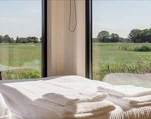 Uitzicht vanuit de slaapkamer van Vakantiehuis in Wesepe, Salland, Overijssel