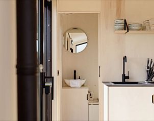 Moderne keuken en badkamer in Vakantiehuis in Wesepe, Salland, Overijssel