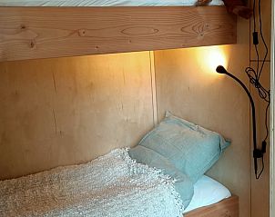 Gemtliche Etagenbetten in einem Ferienhaus in Lettele, Salland, Overijssel fr einen Familienaufenthalt.