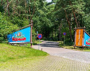 Ingang van Avonturenpark Hellendoorn nabij Weidezicht A, vakantiehuis in Marle, Overijssel.