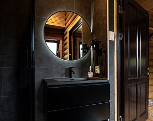 Elegant sink in Holiday home in Ommen, a luxury vacation home in the Vecht region, Overijssel.