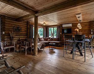 Spacious living room in Holiday home in Ommen, ideal for relaxation in the Vecht region, Overijssel.