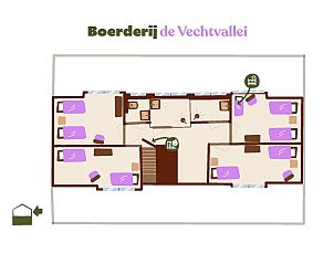 Verblijf 540243 - Vakantiewoning Vechtstreek - Boerderij de Vechtvallei - voor 6 personen