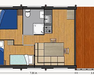 Verblijf 540245 - Vakantiewoning Vechtstreek - Bos Lodge - 5 personen