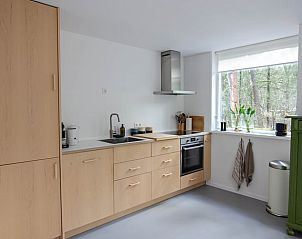 Voll ausgestattete Kche im Ferienhaus in Dalfsen, Vechtstreek, Overijssel mit modernen Gerten.