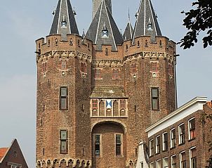 Historischer Turm bei Ferienhaus in Dalfsen, Overijssel.
