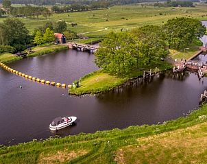 Ruhige Wasserwege in der Nhe des Ferienhauses in Dalfsen, Region Vecht, Overijssel.