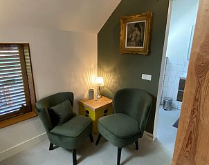 Gemtliche Leseecke im Ferienhaus in Dalfsen, Vechtstreek, Overijssel.