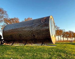 Uniek ontwerp van Huisje in Dalfsen met prachtig uitzicht op de omliggende natuur.