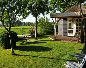 Geniet van de rust bij Huisje in Balkbrug, een charmant vakantiehuis met veranda in het groene Vechtstreek, Overijssel.
