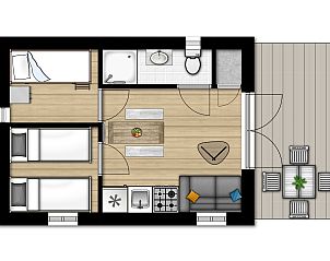 Verblijf 5501148 - Vakantiewoning Noordwest Overijssel - Tiny House 2