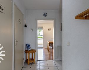 Blick vom Wohnzimmer des Ferienhauses OV007, Giethoorn, Nordwest Overijssel, Overijssel.