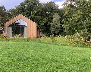 Grote tuin rondom Huisje in De Bult, vakantiehuis in De Bult, Overijssel.