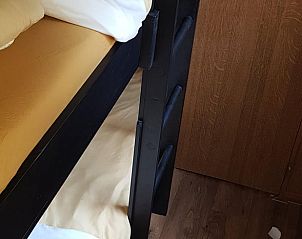 Stapelbed in kindvriendelijk Huisje in De Pol, vakantiehuis in Noordwest Overijssel, Overijssel.