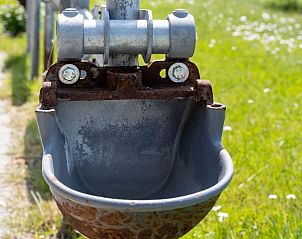 Landelijke charme van OV701 vakantiehuis in Scheerwolde, Overijssel met houten schuur en weids uitzicht.