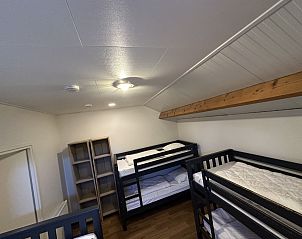 Gezellige stapelbedden in vakantiehuis OV019 in Paasloo, Overijssel.