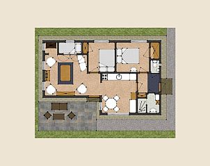 Guest house 551616 - Holiday property Noordwest Overijssel - Vakantiehuisje in Kalenberg