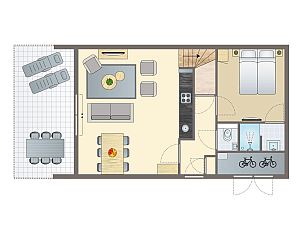 Unterkunft 552330 - Bungalow Noordwest Overijssel - 6-persoons woning | 6CE