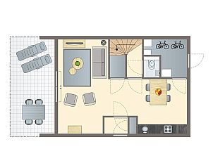 Unterkunft 552334 - Bungalow Noordwest Overijssel - 4-persoons woning | 4CE3