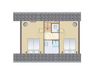 Unterkunft 552334 - Bungalow Noordwest Overijssel - 4-persoons woning | 4CE3