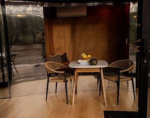 Gezellige eetruimte in Huisje in Amersfoort, vakantieaccommodatie in Utrecht noord.