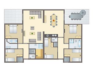 Verblijf 570107 - Bungalow Utrechtse Heuvelrug - Amerongse Berg | 10-persoons woning | 10EL