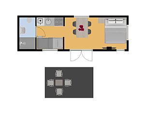 Guest house 570429 - Chalet Utrechtse Heuvelrug - Kampeerchalet de Horst