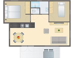 Verblijf 5707110 - Bungalow Utrechtse Heuvelrug - 4-persoons Lodge | 4B3