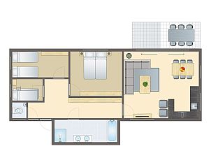 Verblijf 5707127 - Bungalow Utrechtse Heuvelrug - 6-persoons Lodge | 6B1