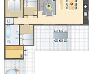 Verblijf 5707134 - Bungalow Utrechtse Heuvelrug - 6-persoons Wellness Cottage | 6BW