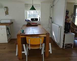 Gezellige eetruimte in Vakantiehuis in Rhenen, Utrechtse Heuvelrug, Utrecht.