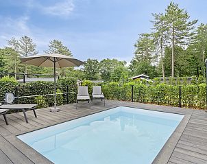 Unterkunft 570792 - Ferienhaus Utrechtse Heuvelrug - 10-persoons lodge met dipping pool en guest house