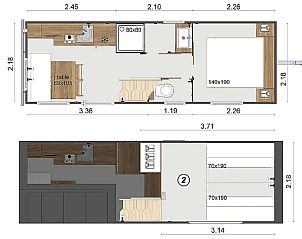 Verblijf 582904 - Vakantiewoning Utrecht eo - Tiny House 11