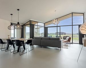 Spacious dining room in Cottage in Wissenkerke, perfect for family dinners in North Beveland.