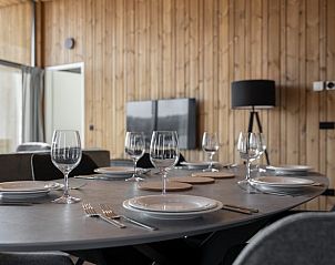 Modern kitchen in Cottage in Wissenkerke, a vacation home in Wissenkerke, North Beveland, Zeeland.